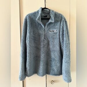 Sinclair blue fleece zip up